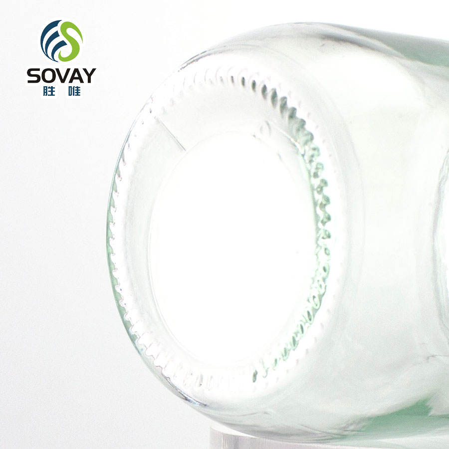 Food Grade Heat Resistant Empty Mason Jar Bottle 150ml 300ml 375ml 500ml 1000ml Round Glass Jars With Lids