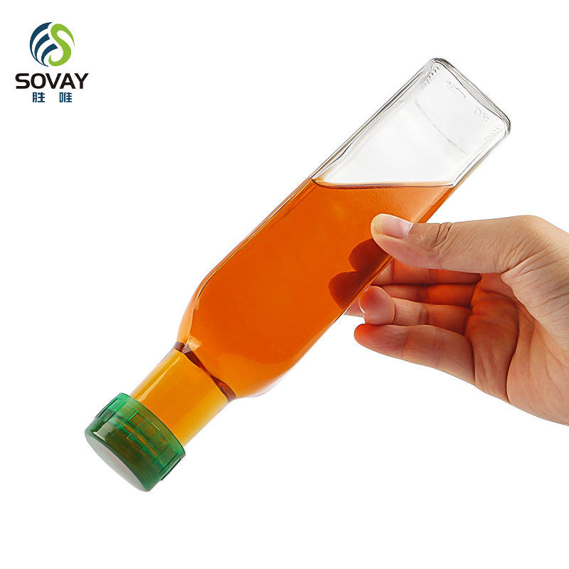 Olive Oil Glass Oil Square Bottle 100ml 200ml 250ml 500ml 750ml 1000ml Rapeseed Sesame Walnut Oil Empty Bottle Small Bottle