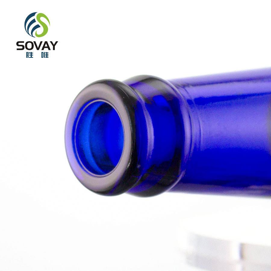 In StockFactory Supply 250ml 330ml 500ml Capacity Round Glass Beer Bottles Screen Printing with Crown Cap