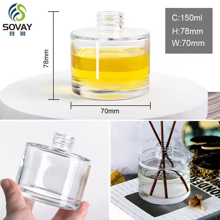 Wholesale Ready Mini 50ml Deluxe Glass Perfume Bottle Polished Surface Packaging Sprayer Bottles for Essential Oil Refillable