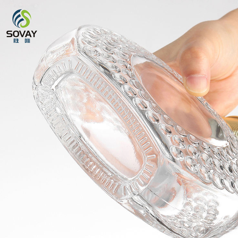 SW65 Empty Recyclable Liquor Bottles Premium Glass Spirits Containers Whisky Gin Alcohol Bottles