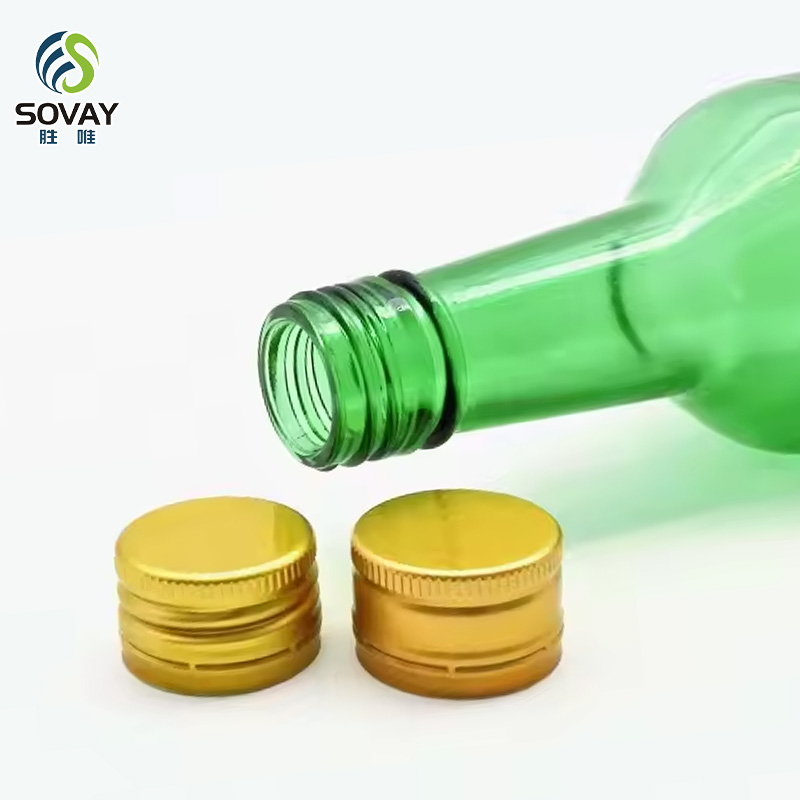 SB14 in Stock 360 Ml Liquor Fruit Flavor Soju Bottle Green Soju Glass Bottle 360ml