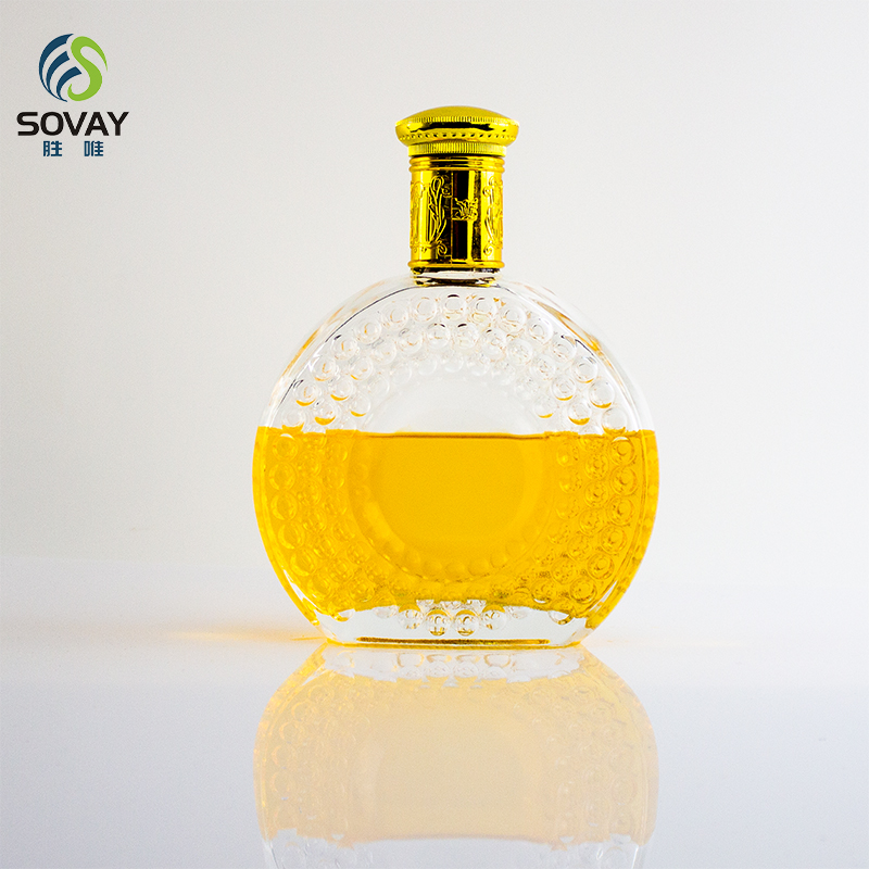 SW65 Empty Recyclable Liquor Bottles Premium Glass Spirits Containers Whisky Gin Alcohol Bottles