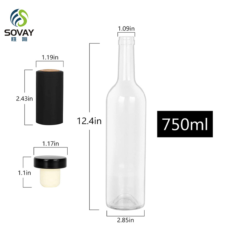SW53 Frosted Gilded Geometric Design Premium Alcohol Container Spirits Decanter Empty Glass Vessel Wine Bottles