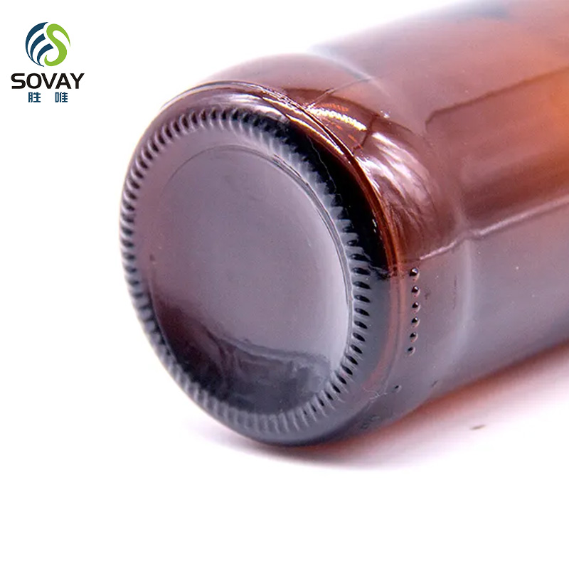 SB23 in Stock 250ml 275ml 330ml 500ml Clear Logo Printing Botella De Vidrio Beer Bottle