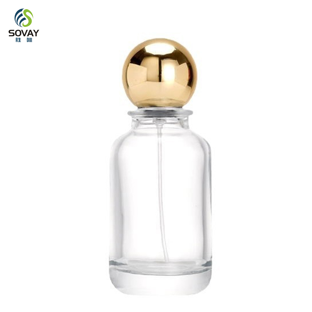 SP37 New Design 30ml 50 Ml Perfume Bottle Glass Elegant Luxury Perfume Bottle 100ml Perfume Bottle with Ball Cap