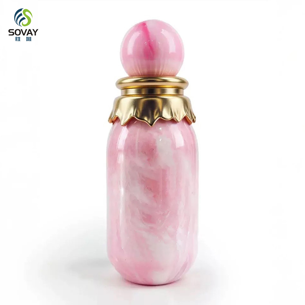 SW47 Empty Crimp Sloping Shoulders Blank Perfume Bottle 50ml 100ml Spray Glass Perfume Bottles