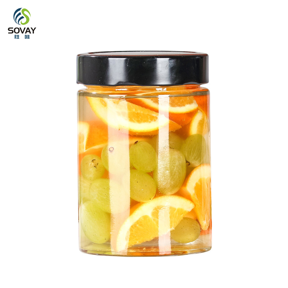 SG69N Wholesale Round Deep Twist off Glass Food Jars 50ml to 1000ml