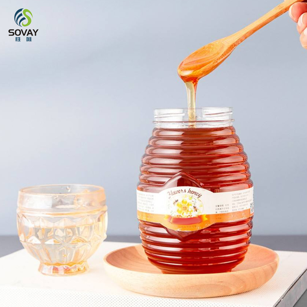 SG03 Empty 70ml 180ml 380ml 730ml Screw Glass Bee Storage Dispenser Jam Airtight Lid Bottle Pot Container Thread Beehive Honey Mason Jar