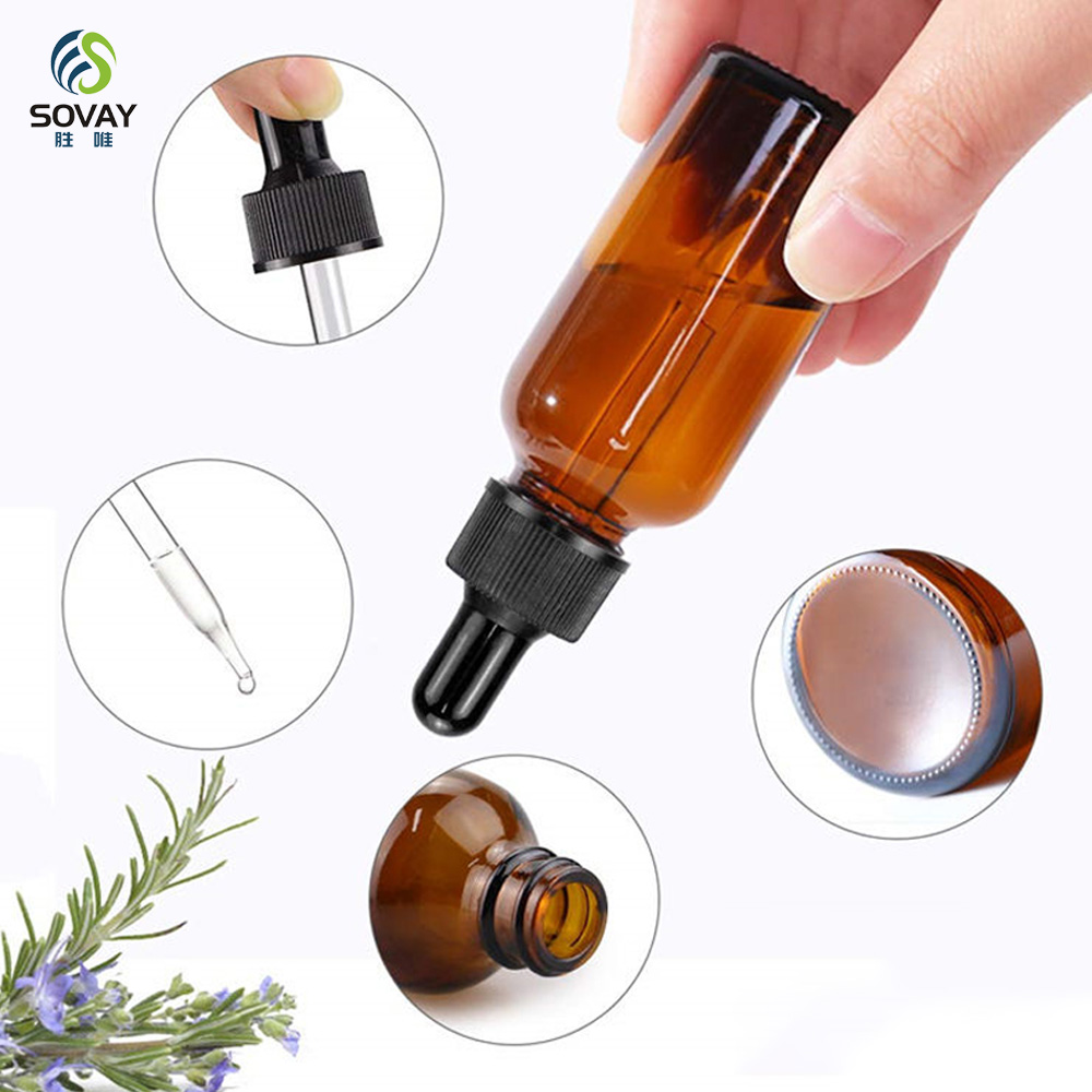 SE01 Wholesale Glass Pipette Graduated 5ml 10ml 15ml 20ml 30ml 50ml 100ml Liquid Essential Oil Glass Dropper Bottle