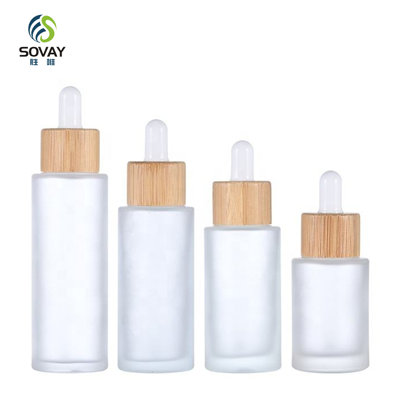 SE02 Flat Shoulder 1oz Pipette Bottles 20ml 30ml 40ml 50ml 60ml 80ml 100ml Opaque Dropper Bottles Deluxe Cylinder Dropper Bottle Pet