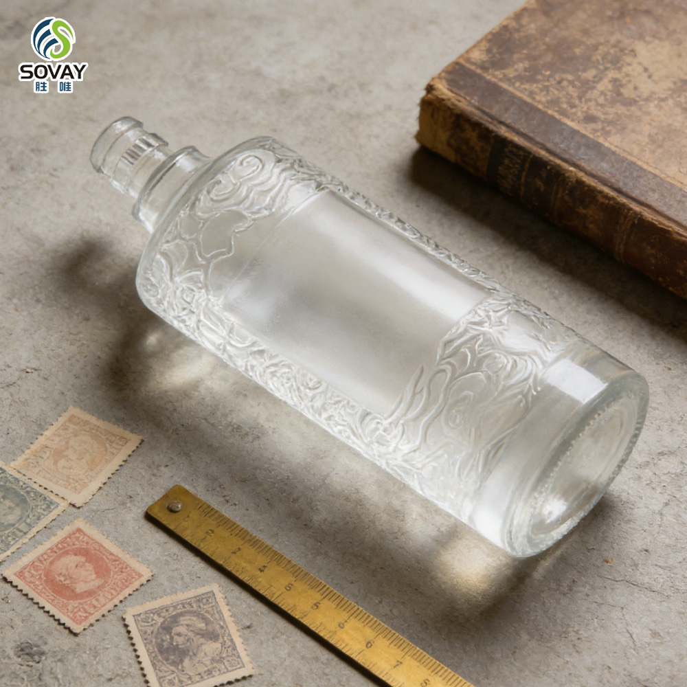 SW171 Unique Premium Empty 250ml 1000ml Wine Gin Whisky Vodka Tequila Glass Bottles