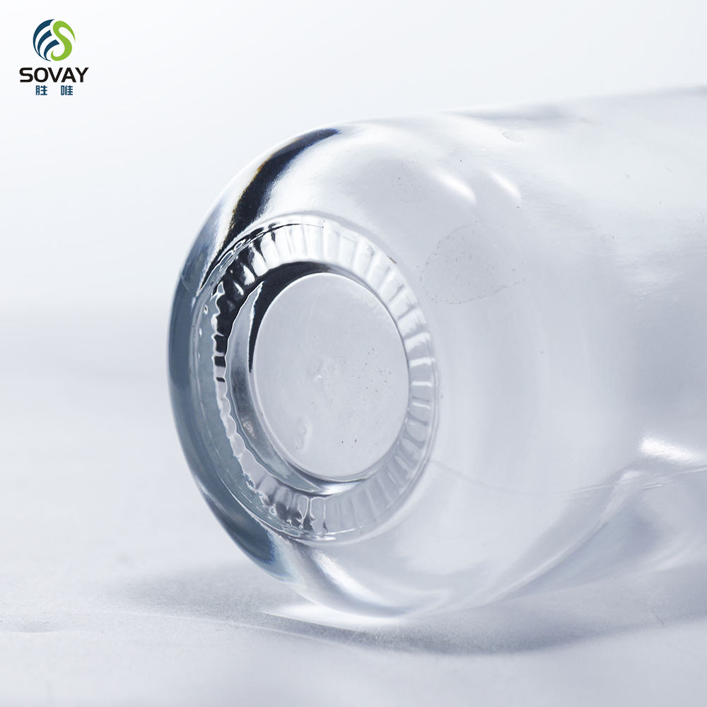 SW163 100ml 250ml 375ml 500ml Essential Oils Glass Aroma Diffuser Bottle Vodka Liquor Glass Bottle with Cap