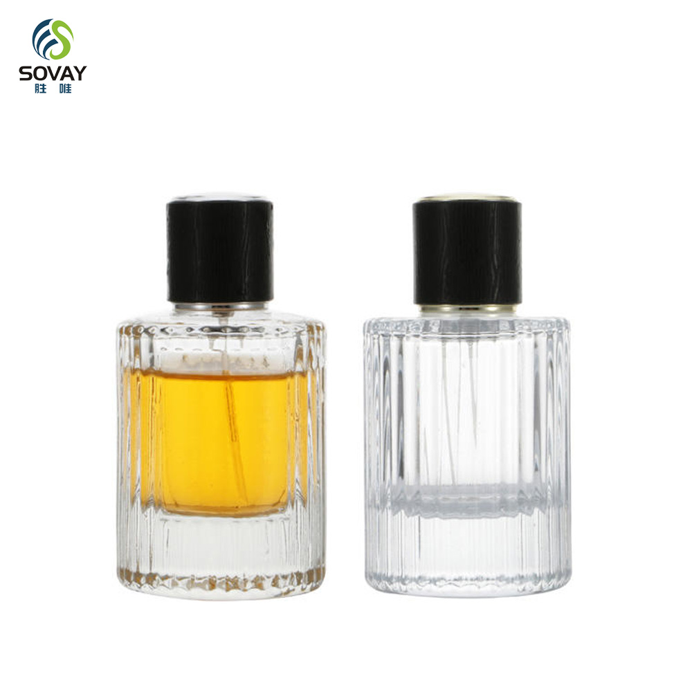 SP38 Customized Logo Packaging Spray 30ml 50ml 100ml Luxury Air Frosted Glass Perfume Bottle