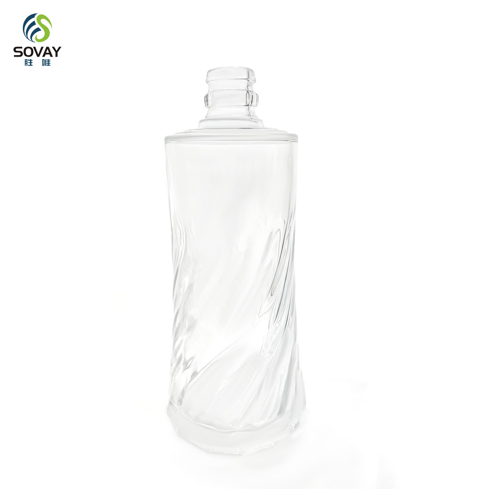 SW169 Wholesale Flint 500ml Glass Bottles for Vodka Brandy Vapor Alcohol for Drinking