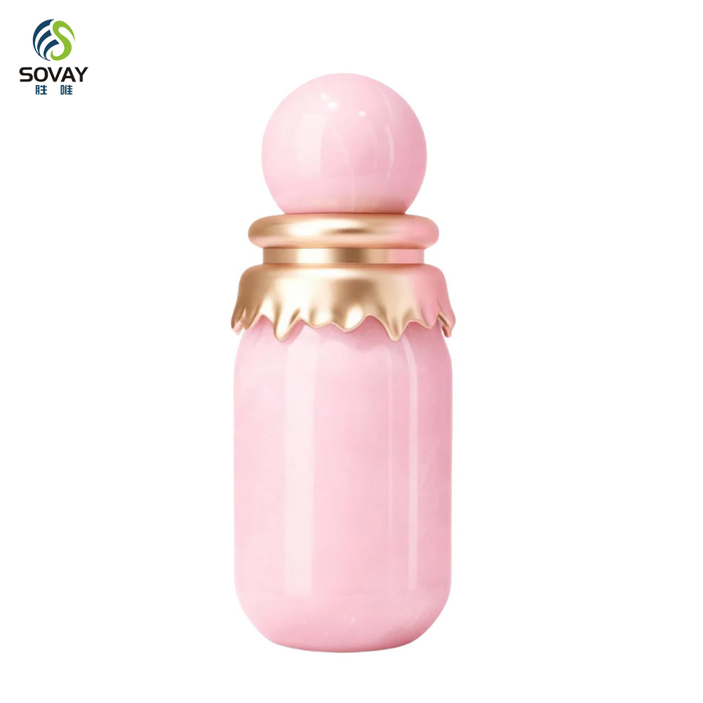 SW47 Empty Crimp Sloping Shoulders Blank Perfume Bottle 50ml 100ml Spray Glass Perfume Bottles