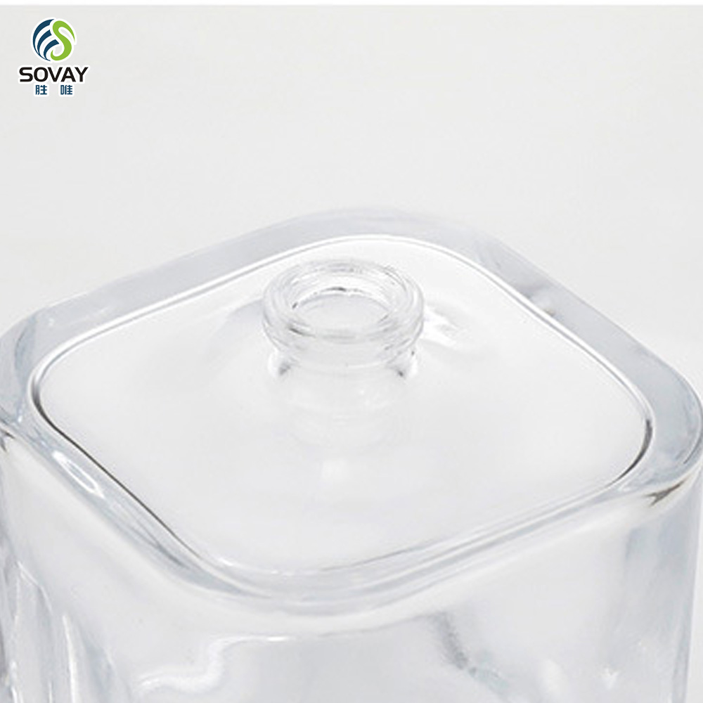 SP48 Wholesale 30ml/50ml/100ml High Quality Glass Perfume Bottles with Pump Sprayer and Hot Stamped Finish