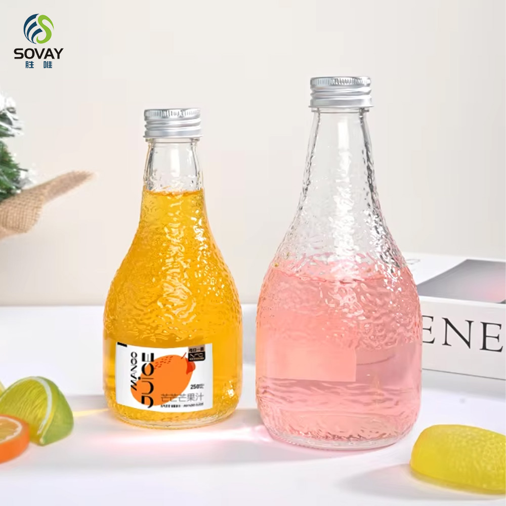 SW148N Empty Glass Fruit Wine Bottles Leak-Proof Sealed Bottles Reusable for Rice Wine & Beverage Storage