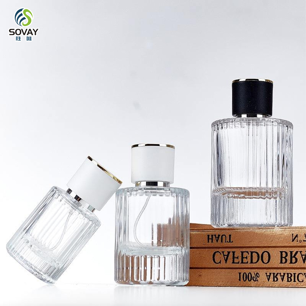 SP38 Customized Logo Packaging Spray 30ml 50ml 100ml Luxury Air Frosted Glass Perfume Bottle
