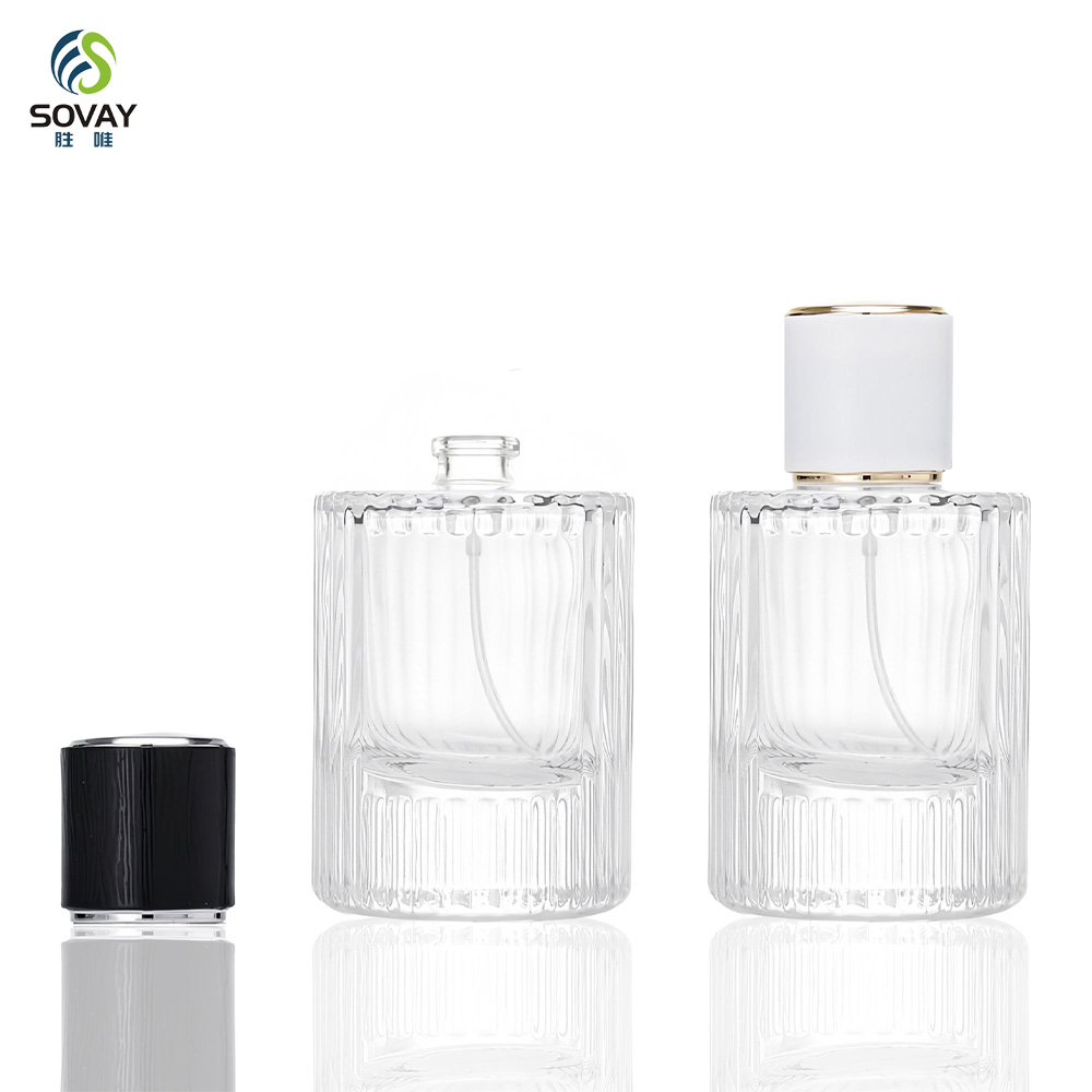 SP38 Customized Logo Packaging Spray 30ml 50ml 100ml Luxury Air Frosted Glass Perfume Bottle
