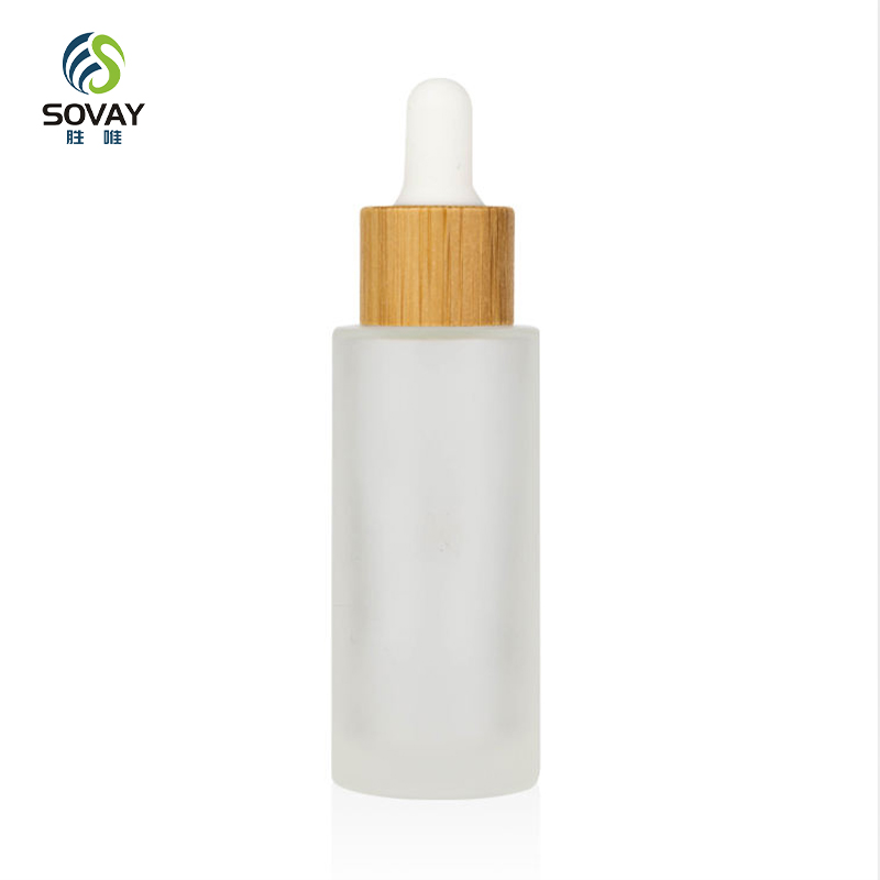 SE02 Flat Shoulder 1oz Pipette Bottles 20ml 30ml 40ml 50ml 60ml 80ml 100ml Opaque Dropper Bottles Deluxe Cylinder Dropper Bottle Pet