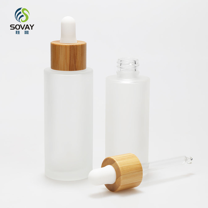 SE02 Flat Shoulder 1oz Pipette Bottles 20ml 30ml 40ml 50ml 60ml 80ml 100ml Opaque Dropper Bottles Deluxe Cylinder Dropper Bottle Pet