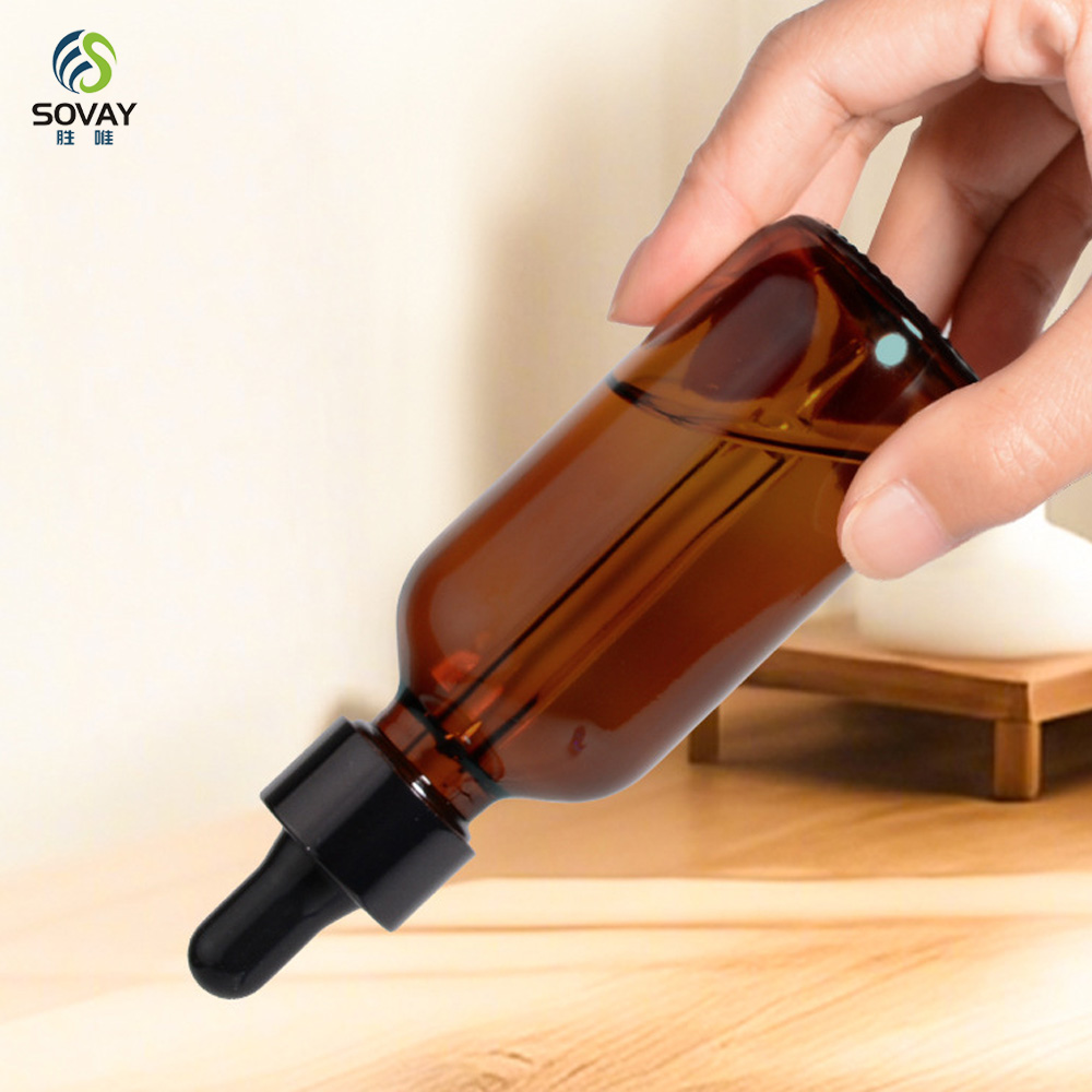 SE01 Wholesale Glass Pipette Graduated 5ml 10ml 15ml 20ml 30ml 50ml 100ml Liquid Essential Oil Glass Dropper Bottle