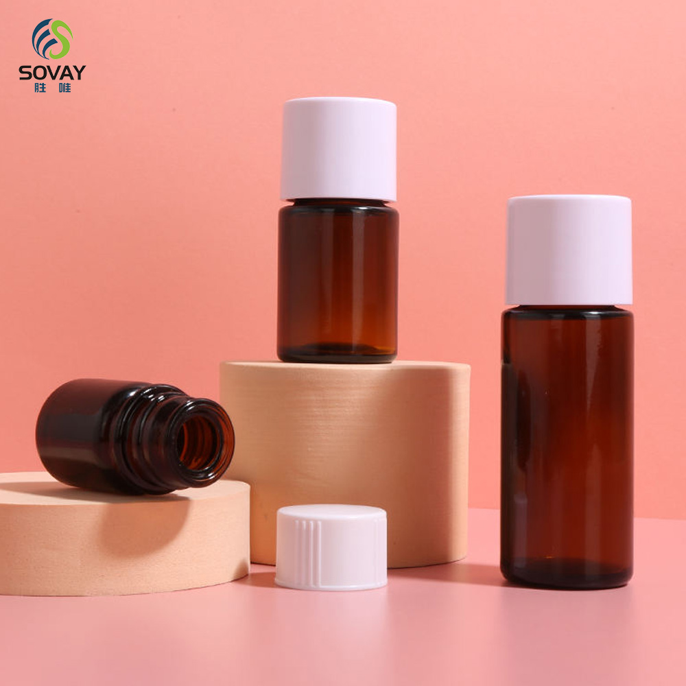 SM21 Pharmaceutical Grade Glass Sample Bottle 10cc Medicine Glass Bottle