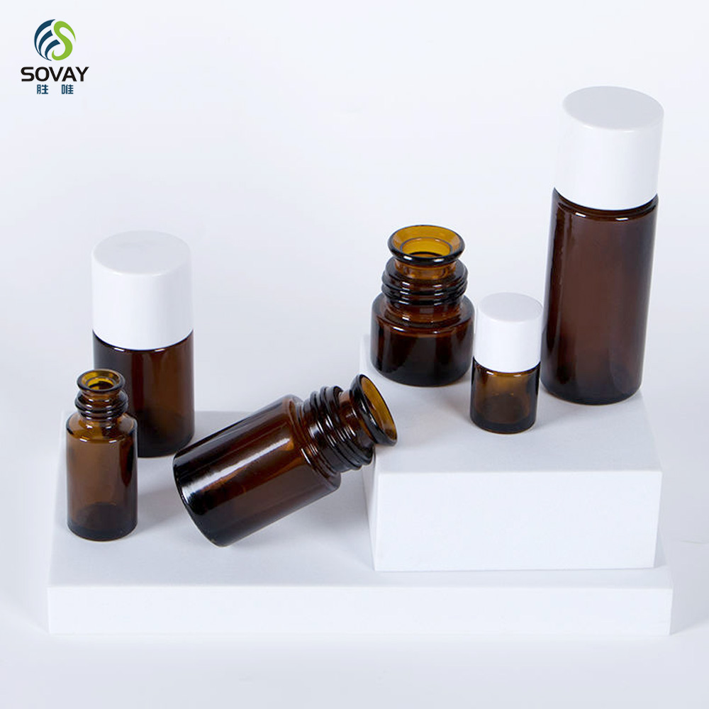 SM21 Pharmaceutical Grade Glass Sample Bottle 10cc Medicine Glass Bottle