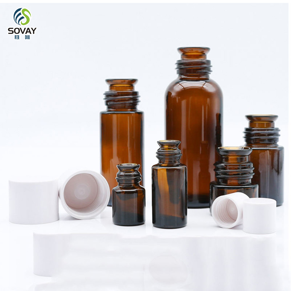 SM21 Pharmaceutical Grade Glass Sample Bottle 10cc Medicine Glass Bottle