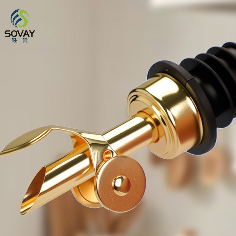 SO11N Wholesale 350ml 500ml Olive Oil Glass Bottle Kitchen Oil Dispenser Bottle Glass Oil Container with Stainless Steel Nozzle