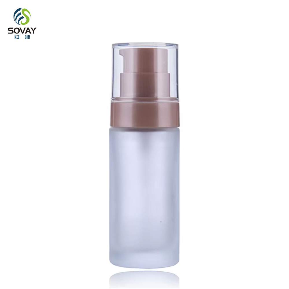 SC14N Pet Cylinder Matte Plastic Bottle with Spray Pump